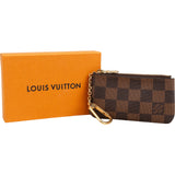 Louis Vuitton Monogram Damier Ebene Pochette Cles Key Pouch Wallet