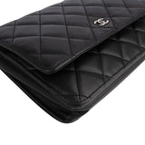 Chanel Quilted Lambskin Wallet on Chain Crossbody Bag