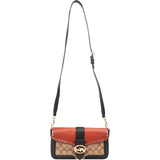 [🔄️B07 / F42] Coach Monogram Alie Signature Canvas Rivets Crossbody Bag - vintageandkickz