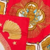 Hermès Poste et Cavalerie Silk Carre 90 Scarf Tuch