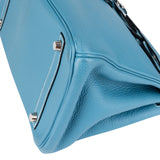 Hermès Blue Jean Birkin 30 Handbag