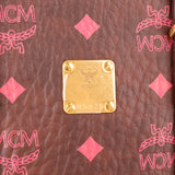 MCM Monogram Visetos Mini Toni Tote Crossbody Handbag