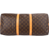 Louis Vuitton Monogram Canvas Keepall 50 Bandoulière Travel Bag
