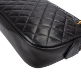 Chanel Quilted Lambskin Vintage Camera Crossbody Bag