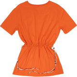 Hermès Yachting Orange Cotton Long Drawstring T-Shirt (FR 34 / DE 32)
