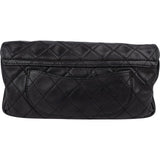 Chanel Quilted Lambskin Modern Palladium Chain Jumbo Single Flap Shoulder Bag