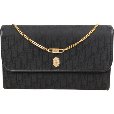 Christian Dior Oblique Monogram Single Flap Shoulder Bag