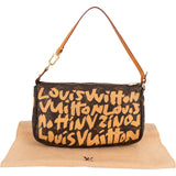 Louis Vuitton Limited Monogram Graffiti Pochette Accessoires Handbag