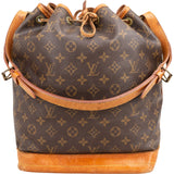 Louis Vuitton Monogram Canvas Sac Noé Grande Shoulder Bag