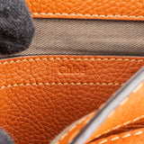 Chloé Grained Calfskin Leather Small Marcie Saddle Crossbody Bag