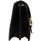 Gucci Pebbled Leather Interlocking GG Small Crossbody Bag