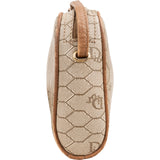 Christian Dior Honeycomb Monogram Coated Canvas Crossbody Bag