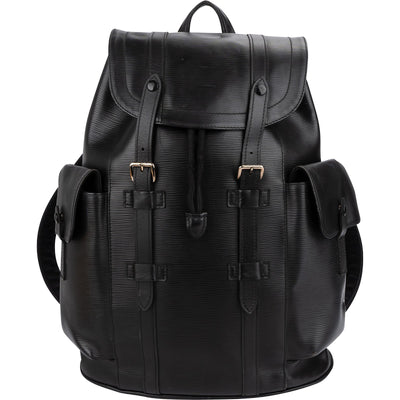 Louis Vuitton Noir Epi Leather Christopher Backpack
