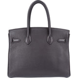 Hermès Prunoir Deep Blue Togo Leather Birkin 30 Handbag