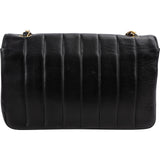 Chanel Vertical Quilted Lambskin 24K Gold Single Flap Crossbody Bag