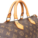 Louis Vuitton Monogram Canvas Speedy 35 Handbag