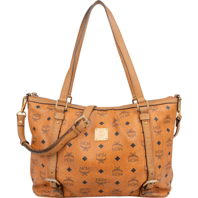 MCM Monogram Visetos Shoulder Bag - vintageandkickz