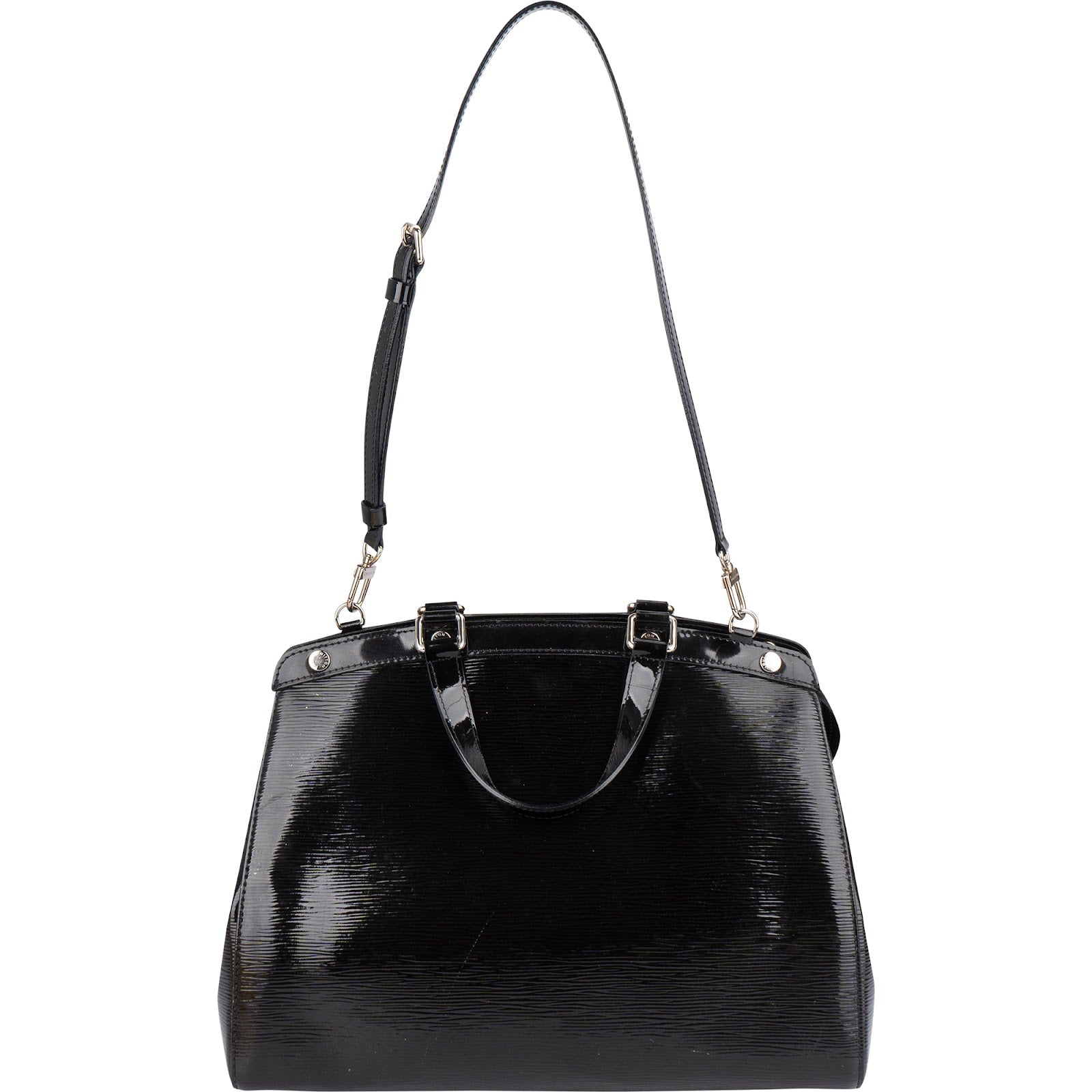 Louis Vuitton Epi Electric Patent Leather Brea MM Handbag xx maße - vintageandkickz