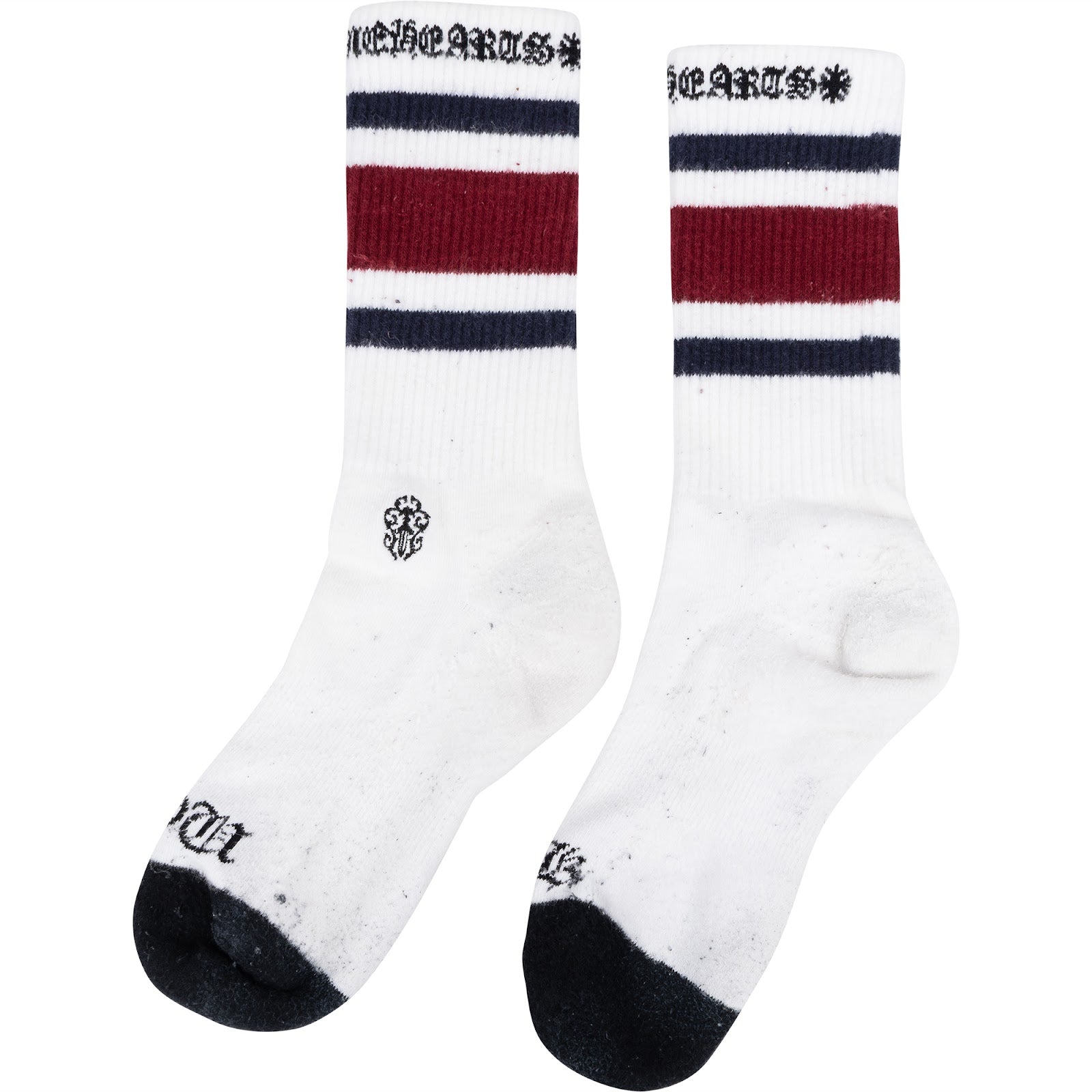 [🔄️B05 / F54] Chrome Hearts Stripe Socks - vintageandkickz
