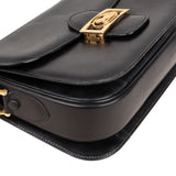 Céline Box Calfskin Leather Triomphe Shoulder Bag