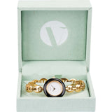Gucci Gold Tone Change Bezel Chain 11/12.2 Bezel Woman Watch