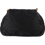 Chanel Quilted Jersey Single Flap Pouch Accessoires Shoulder Bag