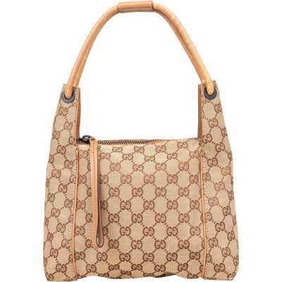 [🔄️B09 / F13] Gucci Monogram GG Canvas Shoulder Bag - vintageandkickz