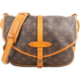 Louis Vuitton Monogram Canvas Saumur 30 Crossbody Bag