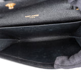 Saint Laurent Grain De Poudre Uptown Wallet On Chain Crossbody Bag