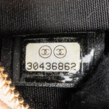 Chanel Quilted Caviar Leather CC Filigree Round Crossbody Bag