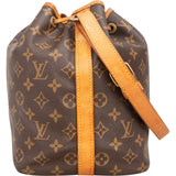 Louis Vuitton Monogram Canvas Sac Noé Petit Shoulder Bag