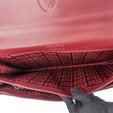 Cartier Bordeaux Leather Briefcase Porte Documents Handbag