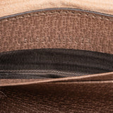 Gucci Monogram GG Supreme Ophidia Crescent Pochette Shoulder Bag
