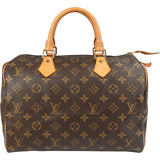 Louis Vuitton Monogram Canvas Speedy 30 Handbag