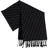 Fendi Wool Monogram FF Emblem Schal Scarf