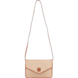 Celine Macadam Monogram Canvas Flap Crossbody Bag - vintageandkickz