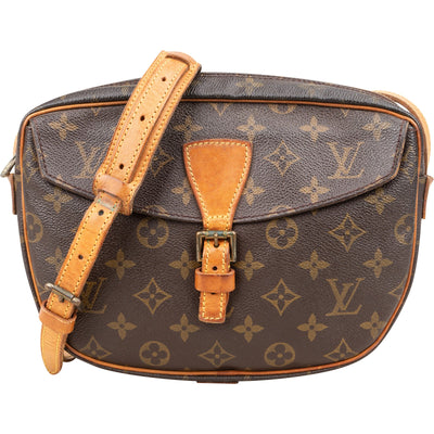 Louis Vuitton Monogram Canvas Jeune Fille MM Crossbody Bag - vintageandkickz