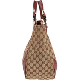 Gucci Monogram GG Canvas Britt Handbag