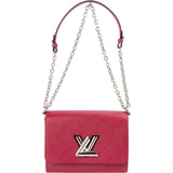 Louis Vuitton Pink Epi Leather Twist MM Crossbody Bag