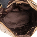 MCM Monogram Visetos Hobo Shoulder Bag