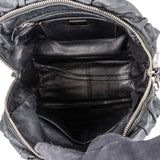 Prada Black Matelassé Nappa Leather Gaufre Hobo Handbag