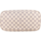 Louis Vuitton Monogram Damier Azur Neverfull MM Shoulder Bag