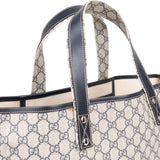 [🔄️B20 / F25] Gucci Supreme Monogram GG Plus Canvas Web Tote Shoulder Bag - vintageandkickz