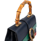 Gucci Multicolor Leather Dionysus Bamboo Top Handle Handbag