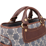 Celine Macadam Denim Boogie Handbag