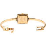 Gucci Gold Tone Square Bangle 1900L Woman Watch