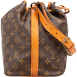 Louis Vuitton Monogram Canvas Sac Noé Petit Shoulder Bag