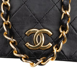 [🔄️B14 / F15] Chanel Quilted Lambskin Medium Double Flap Crossbody Bag - vintageandkickz