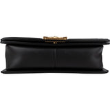 Chanel Quilted Lambskin Medium Boy Crossbody Bag