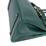 Hermès Vert Clair Ardennes Leather Birkin 35 Handbag